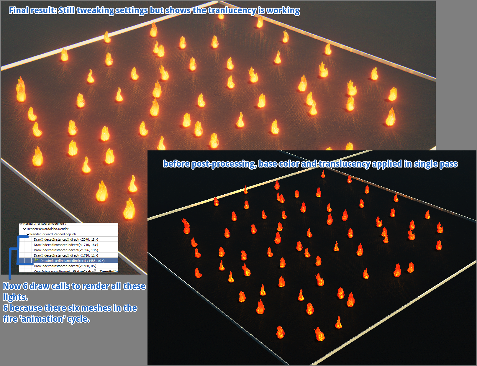 incorrect fire effect